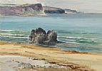 THE ANTRIM COAST by Theo J. Gracey RUA at Ross's Online Art Auctions