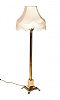 BRASS CORINTHIAN PILLAR STANDARD LAMP at Ross's Online Art Auctions