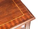 INLAID MAHOGANY CONSOLE TABLE at Ross's Online Art Auctions