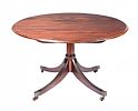 GEORGIAN MAHOGANY CENTRE TABLE at Ross's Online Art Auctions