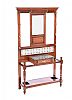 LATE VICTORIAN MAHOGANY HALL STAND at Ross's Online Art Auctions