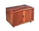 MID-CENTURY ROSEWOOD CABINET at Ross's Online Art Auctions