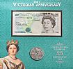 2001 VICTORIAN ANNIVERSARY SPECIAL DELUXE EDITION COIN SET at Ross's Online Art Auctions