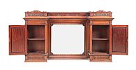 VICTORIAN MAHOGANY OVERMANTLE at Ross's Online Art Auctions