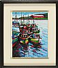 BOATS AT KILLYBEGS HARBOUR by Paul Walls RUA at Ross's Online Art Auctions