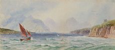 THE MISTY ISLES OF SKYE by Joseph William Carey RUA at Ross's Online Art Auctions