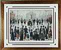 THE PRAYER MEETING by Laurence Stephen Lowry RA at Ross's Online Art Auctions