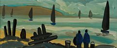THE HARBOUR by Markey Robinson at Ross's Online Art Auctions