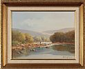 EARLY MORNING, IFFEY RIVER by Arthur H. Twells RUA at Ross's Online Art Auctions