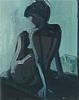 WOMAN ON TABLE by Brian Ballard RUA at Ross's Online Art Auctions