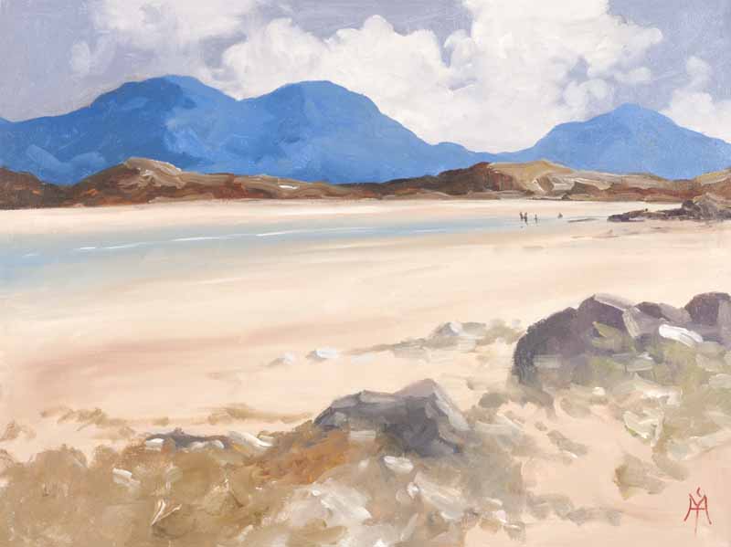 NEAR BALLYLIFFIN, DONEGAL by Hugh McIlfatrick at Ross's Online Art Auctions