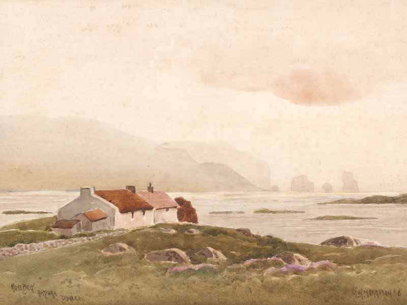 ROSBEG, ARDARA by George W.  Morrison at Ross's Online Art Auctions