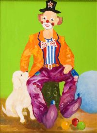 CLOWN by Anthony Woods at Ross's Online Art Auctions