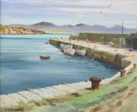 HARBOUR by David Long UWS at Ross's Online Art Auctions
