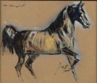 TROTTING PONY by Con Campbell at Ross's Online Art Auctions
