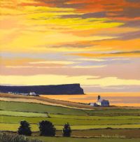 ATLANTIC SUNSET by Michael Simms at Ross's Online Art Auctions