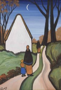 EVENING STROLL by J.P. Rooney at Ross's Online Art Auctions