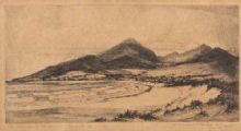 THE MOUNTAINS OF MOURNE by Robert Cresswell Boak ARCA at Ross's Online Art Auctions