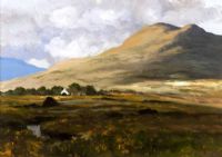 COTTAGE IN THE GLENS by Hugh McIlfatrick at Ross's Online Art Auctions