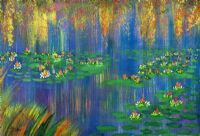 AFTER MONET by John Maher at Ross's Online Art Auctions