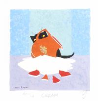 Cream by Toni Goffe at Ross's Online Art Auctions