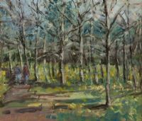 A STROLL IN THE WOODS at Ross's Online Art Auctions