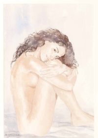 NUDE STUDY by Marjorie Leonard at Ross's Online Art Auctions