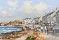THE HARBOUR, PORTSTEWART by Colin Gibson at Ross's Online Art Auctions