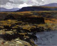 BOG LANDSCAPE by Hugh McIlfatrick at Ross's Online Art Auctions