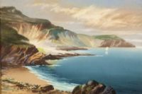 VIEW OF THE BAY by Roland Stead at Ross's Online Art Auctions