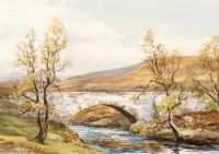 COUNTRY BRIDGE by Robert Egginton at Ross's Online Art Auctions