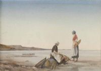 FISHER FOLK by Edward Emerson at Ross's Online Art Auctions