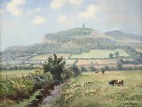 SCRABO TOWER by William Henry Burns at Ross's Online Art Auctions