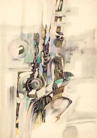 ABSTRACT by George Campbell RHA RUA at Ross's Online Art Auctions