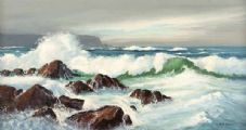 INCOMING TIDE by William Henry Burns at Ross's Online Art Auctions