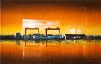 SAMSON & GOLIATH by Verner Finlay at Ross's Online Art Auctions
