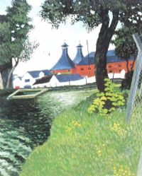 BUSHMILLS WHISKEY DISTILLERY by James Macintyre RUA at Ross's Online Art Auctions