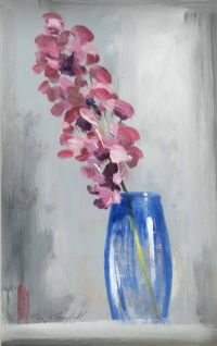LUPIN & VASE by Con Campbell at Ross's Online Art Auctions
