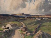 ARRANMORE FROM THE ROSSES by James Humbert Craig RHA RUA at Ross's Online Art Auctions
