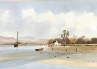 QUIET MOORINGS by Ray Witchard at Ross's Online Art Auctions