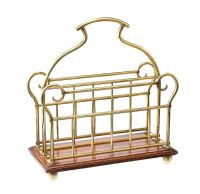 VICTORIAN MAGAZINE RACK at Ross's Online Art Auctions