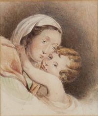 MADONNA & CHILD by 19th Century Italian School at Ross's Online Art Auctions