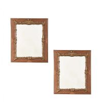 PAIR OF VICTORIAN WALL MIRRORS at Ross's Online Art Auctions