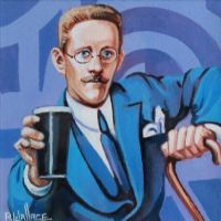 JAMES JOYCE by Roy Wallace at Ross's Online Art Auctions