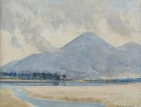 THE MOURNE MOUNTAINS by Henry Echlin Neill RUA at Ross's Online Art Auctions