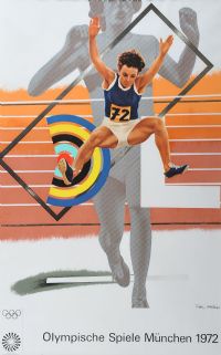 THE LONG JUMP / ARCHERY by Peter Philips at Ross's Online Art Auctions