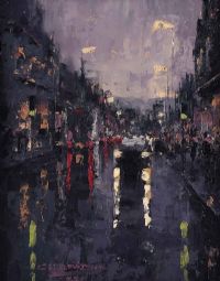 BELMONT ROAD, BELFAST by Colin H. Davidson at Ross's Online Art Auctions