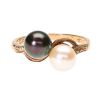 VICTORIAN 9CT GOLD PEARL RING at Ross's Online Art Auctions