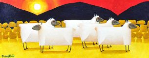 SHEEP by Graham Knuttel at Ross's Online Art Auctions