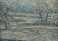 WINTER LANDSCAPE by Kieran McGoran at Ross's Online Art Auctions